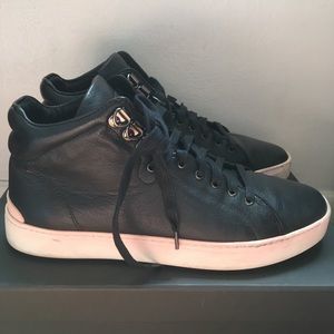 rag & bone Black sneakers with white soles
